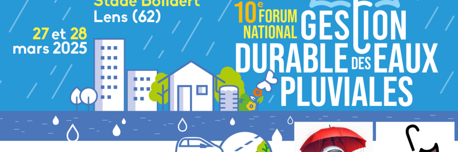 Parapluie au Forum national de la gestion durable des eaux pluviales 2025